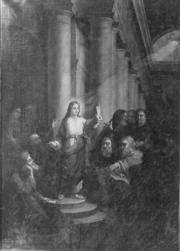 Jésus enseigne les docteurs