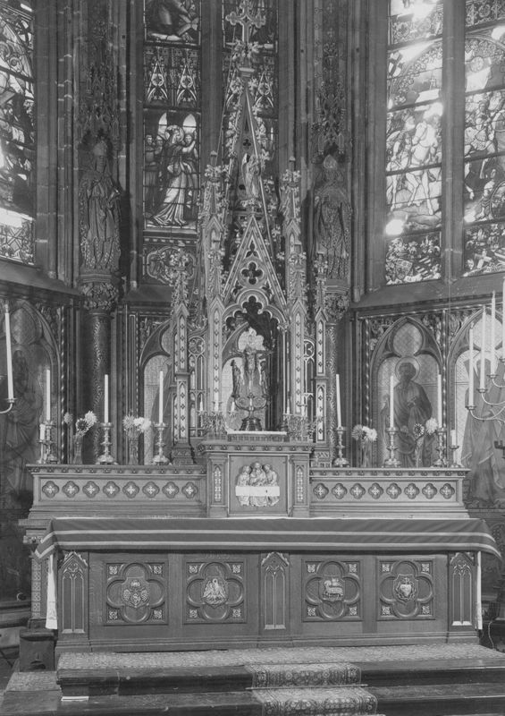 autel majeur / Eglise Sainte-Croix[Liège]