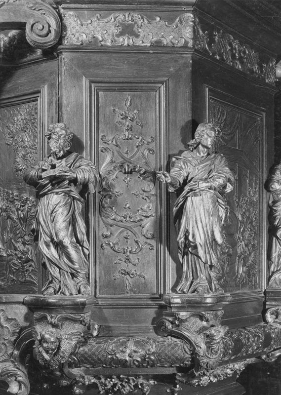 chaire de vérité / Eglise Saint-Denis[Liège]