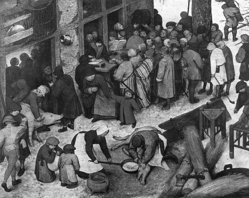 De volkstelling te Bethlehem