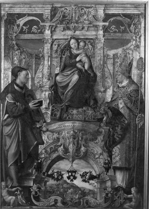 O.-L.-Vrouw met Kind, H. Lucas en H. Eligius