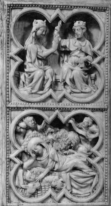 Geboorte van Jezus en Kroning van Maria