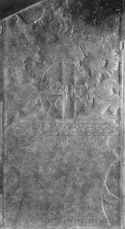 Dalle funéraire de Wathieu Simonis
