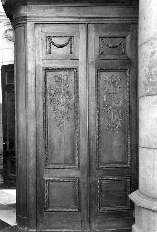 tambour de porte / Eglise Saint-Martin[Liège]