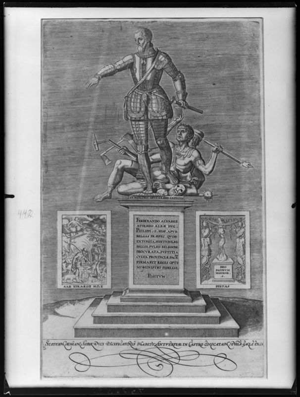Symbolische afbeelding van de Hertog Alva