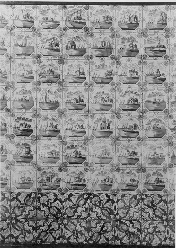 carrelage mural / Hôpital de Bavière