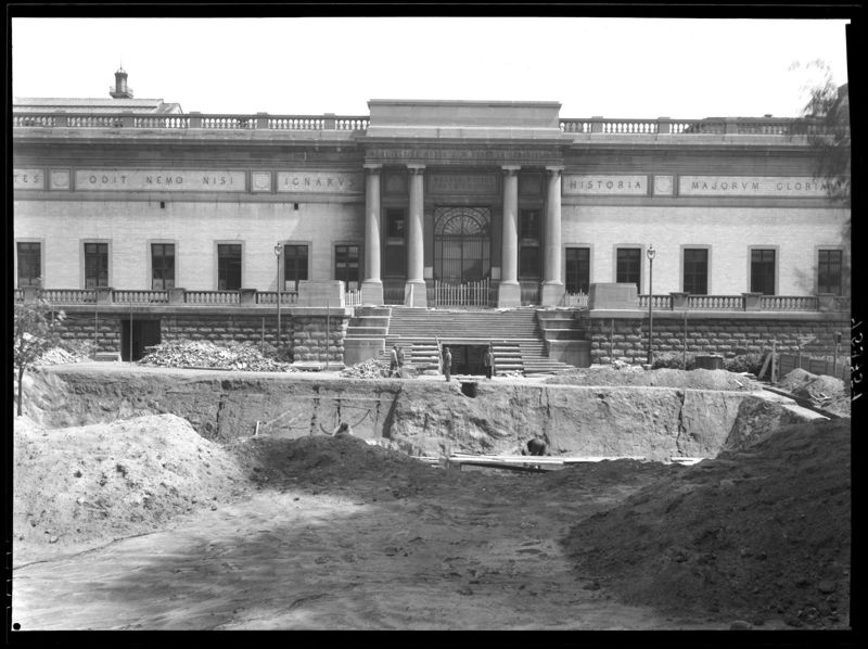 Musées Royaux d'Art et d'Histoire - vues extérieures et construction