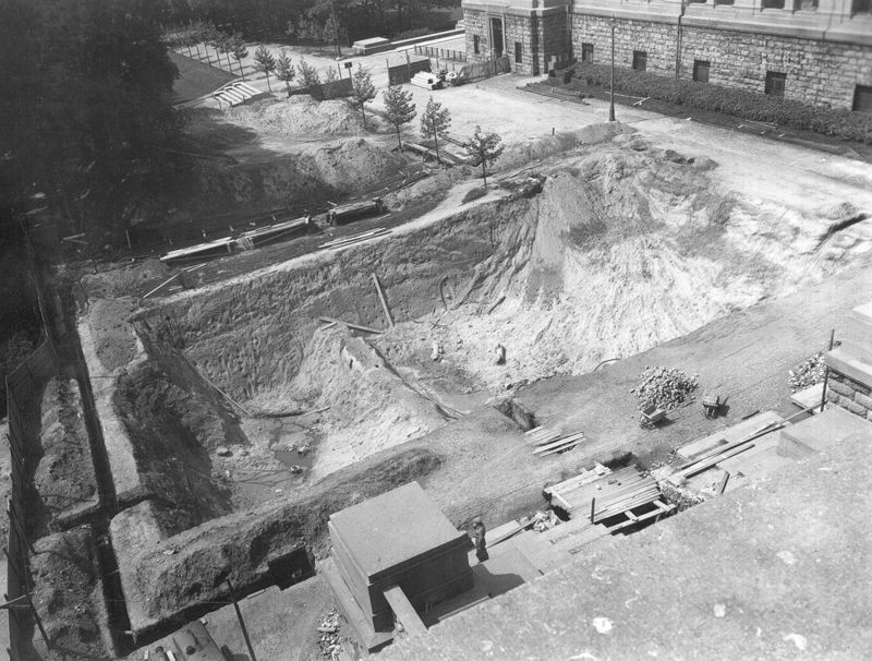 Musées Royaux d'Art et d'Histoire - vues extérieures et construction
