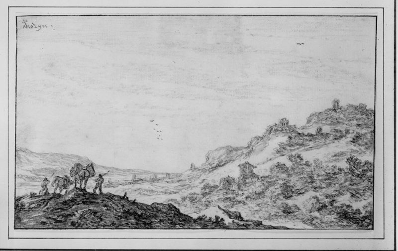 Heuvel- (duin- ?)landschap