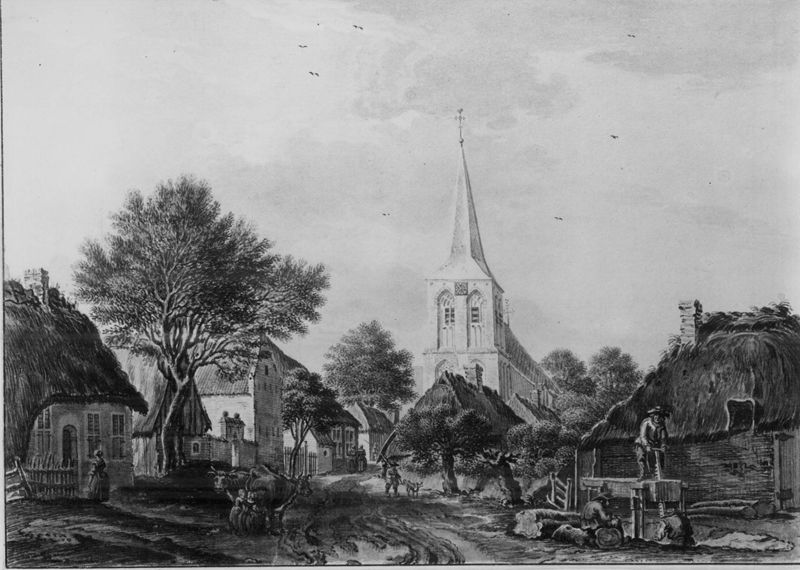Het dorp Grubbenvorst (Nederland)