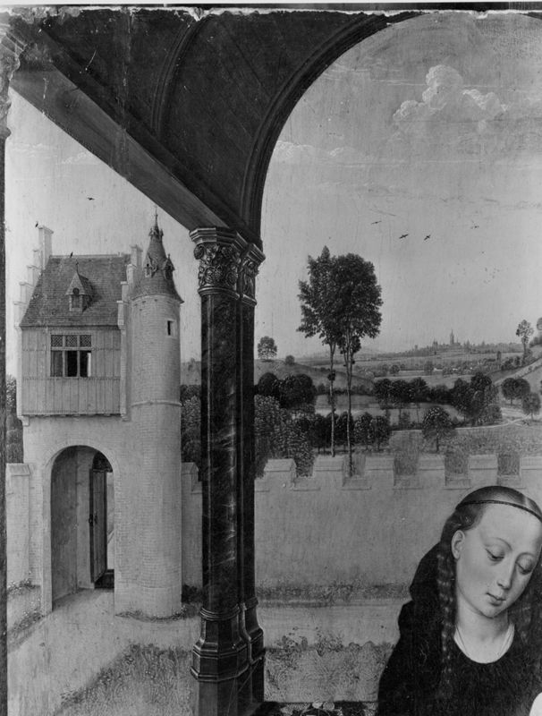 Vierge à l’Enfant sur un trône