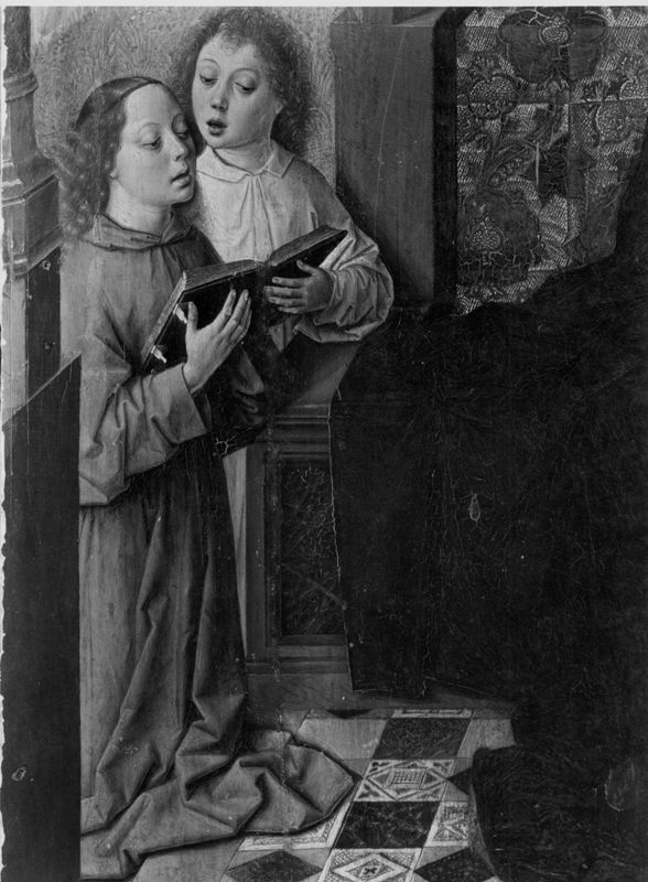 Vierge à l’Enfant sur un trône