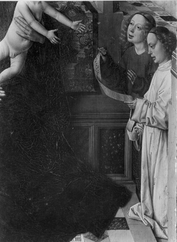 Vierge à l’Enfant sur un trône