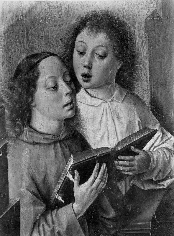 Vierge à l’Enfant sur un trône