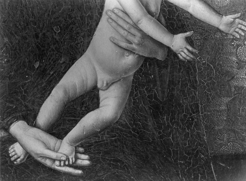 Vierge à l’Enfant sur un trône