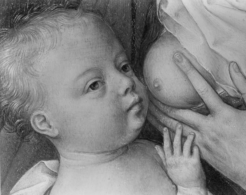La Vierge et l'Enfant au trône