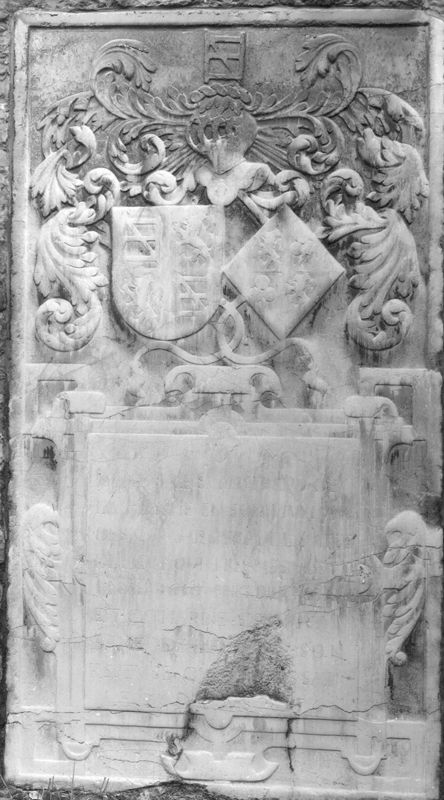 Dalle funéraire de Bertrand de la Haxhe