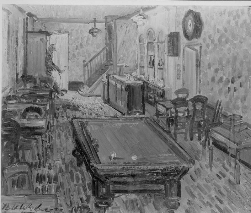 Café au billard