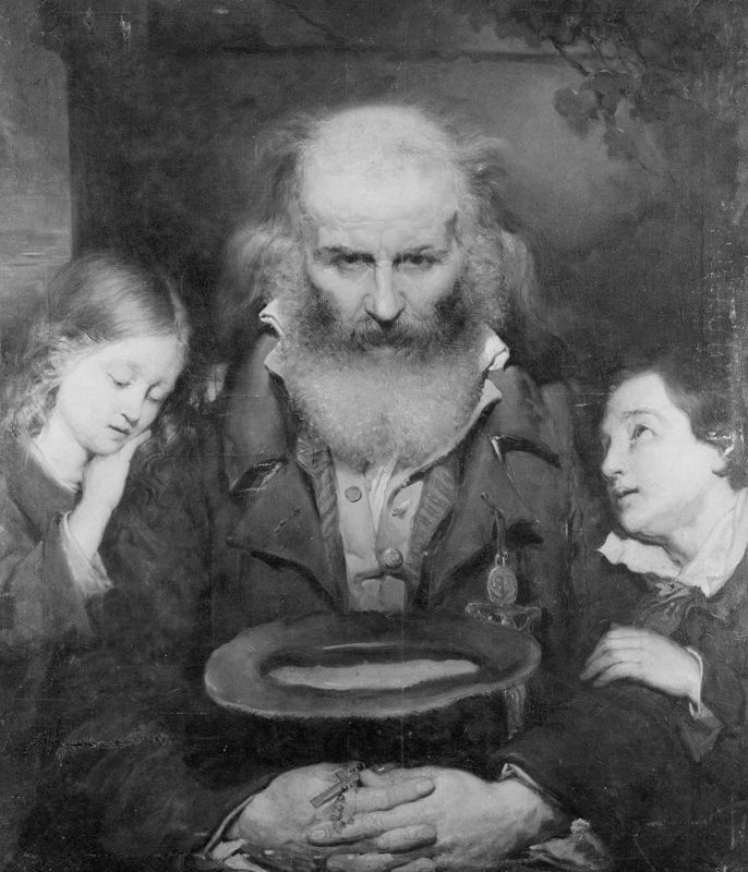 Le vieux mendiant