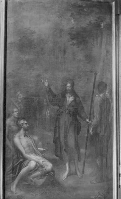 Saint Roch de Montpellier secourant les pestiférés