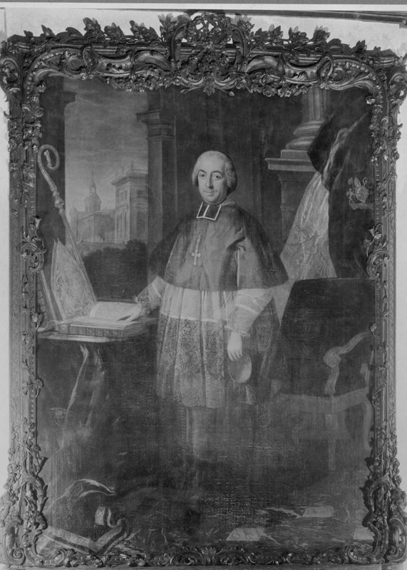 Portrait de Charles-Antoine de Grady, évêque suffragant de Liège (1762-1767)