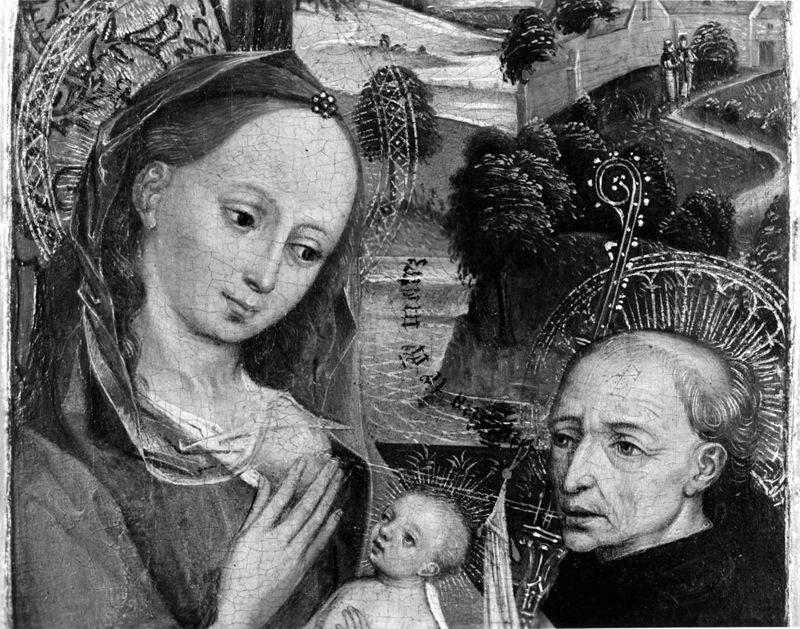 Lactation de saint Bernard de Clairvaux