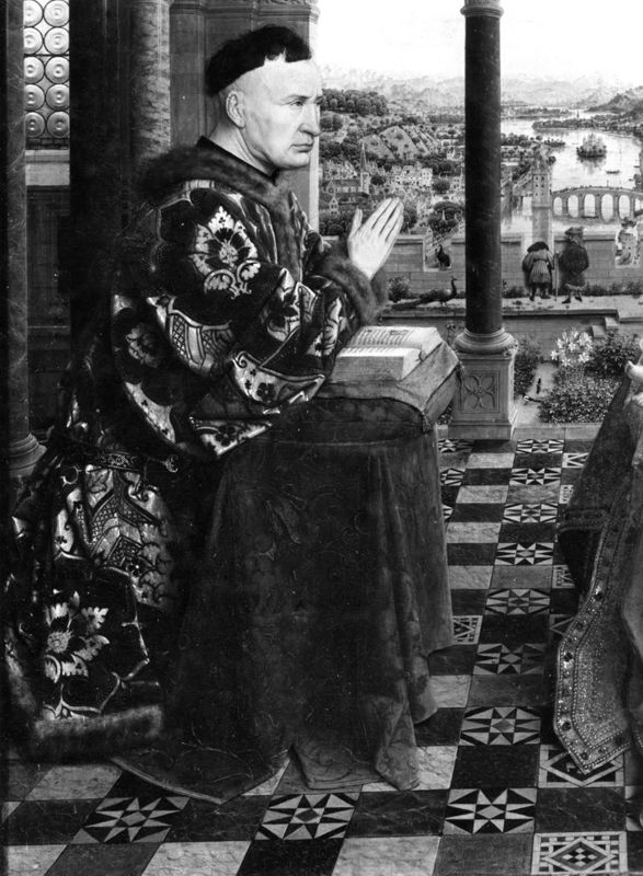 Vierge à l'Enfant avec le Chancelier Rolin