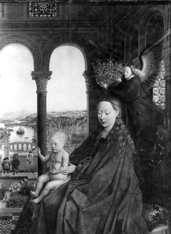 Vierge à l'Enfant avec le Chancelier Rolin