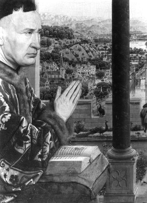 Vierge à l'Enfant avec le Chancelier Rolin
