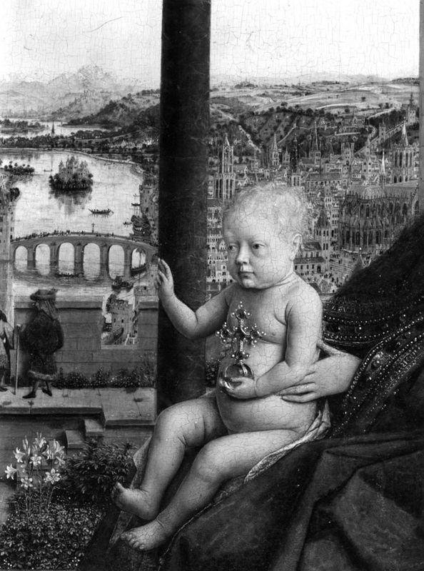 Vierge à l'Enfant avec le Chancelier Rolin