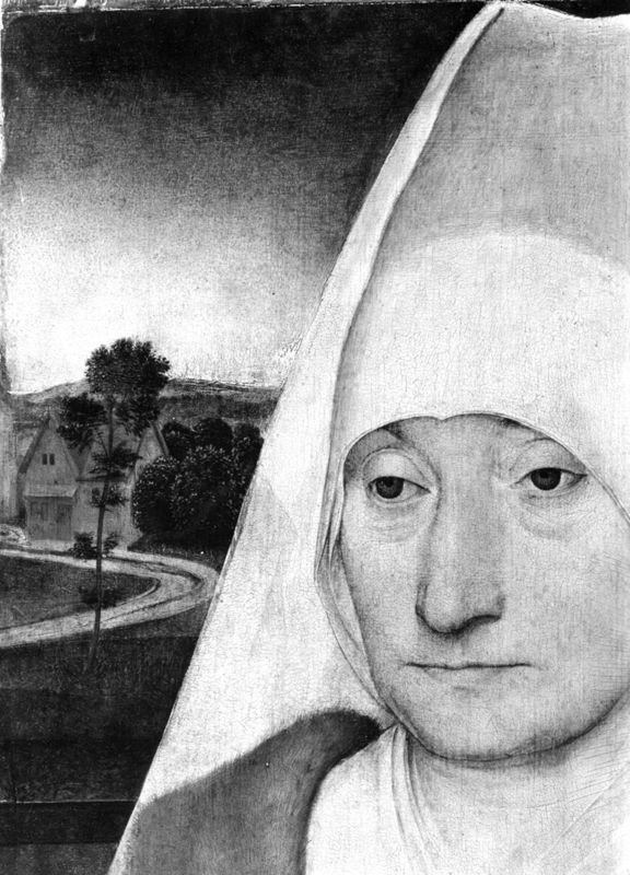 Portrait de femme agée