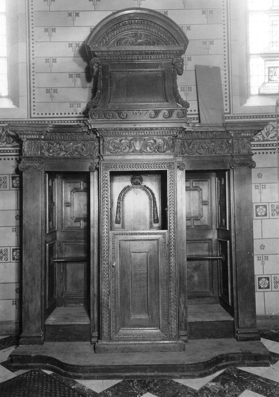 confessionnal / Eglise Saint-Servais[Liège]