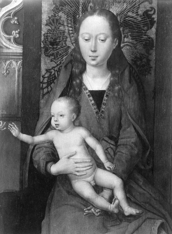 Vierge et Enfant avec deux anges