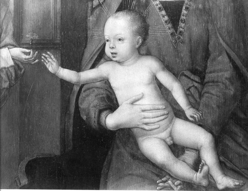 Vierge et Enfant avec deux anges