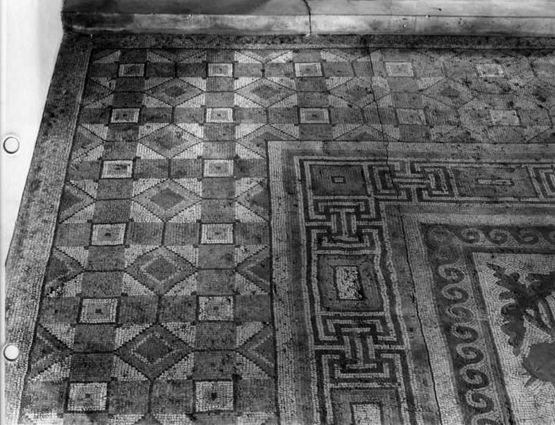 Apamée: grande mosaïque de chasse du Triclinos - Apamea: het grote jachtmozaïek
