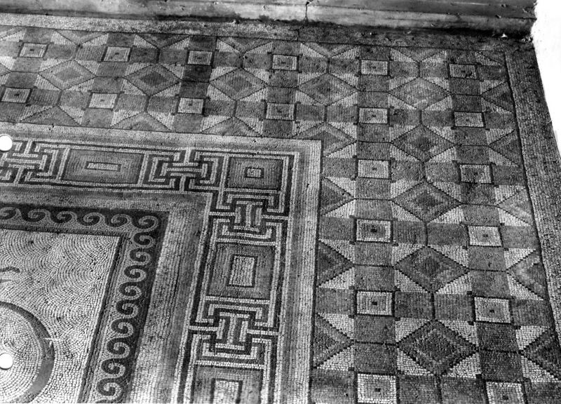 Apamée: grande mosaïque de chasse du Triclinos - Apamea: het grote jachtmozaïek
