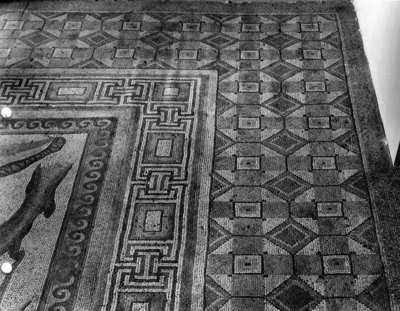 Apamée: grande mosaïque de chasse du Triclinos - Apamea: het grote jachtmozaïek