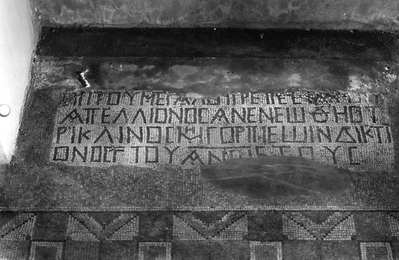 Apamée: grande mosaïque de chasse du Triclinos - Apamea: het grote jachtmozaïek