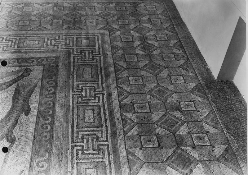 Apamée: grande mosaïque de chasse du Triclinos - Apamea: het grote jachtmozaïek