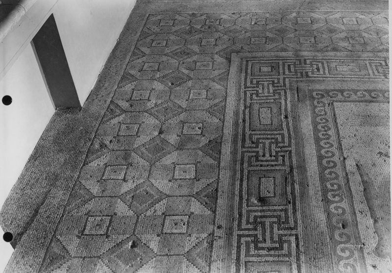 Apamée: grande mosaïque de chasse du Triclinos - Apamea: het grote jachtmozaïek