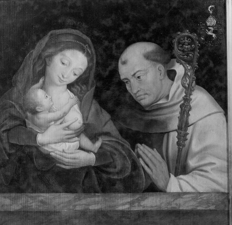Lactation de saint Bernard de Clairvaux