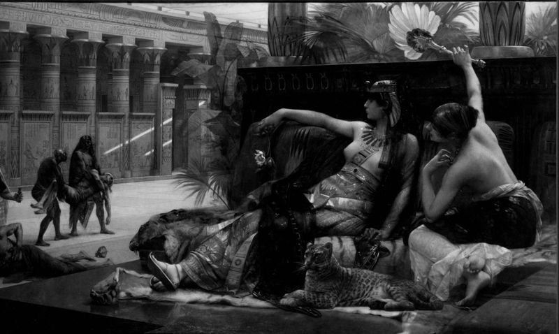 Cleopatra laat op ter dood veroordeelden gif beproeven