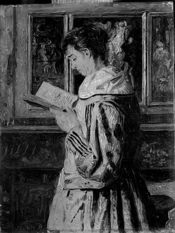 Lezende vrouw
