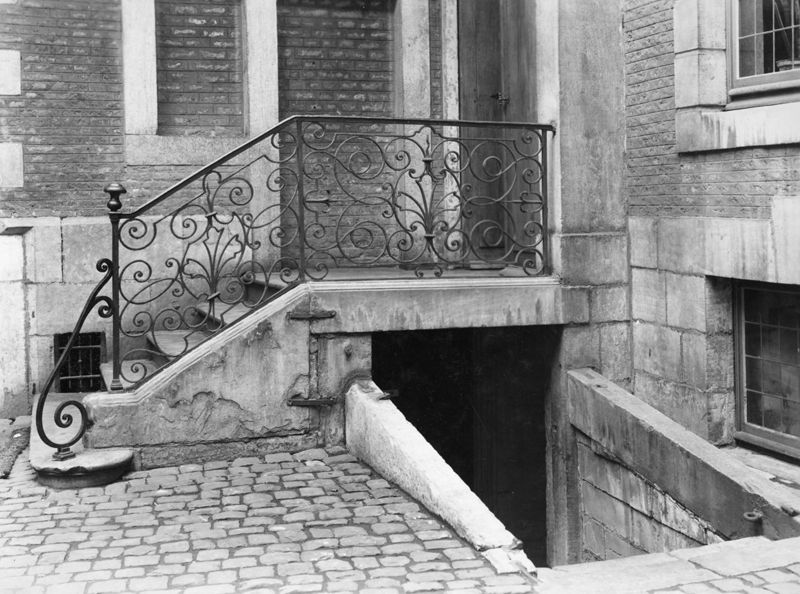 rampe d'escalier / Hôtel de Stockhem