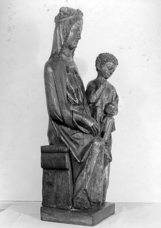 Vierge assise  à l'Enfant (Sedes Sapientiae)