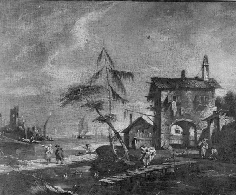 Paysage au bord de la mer
