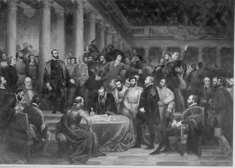 Le compromis des Nobles en 1566