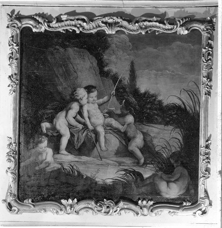 Putti pêcheurs