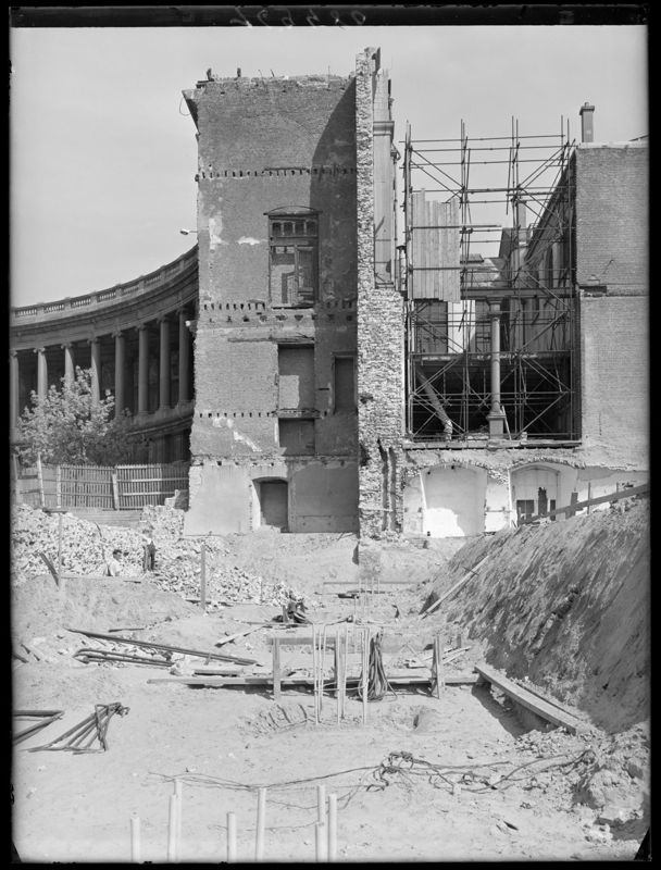 Musées Royaux d'Art et d'Histoire - vues extérieures et construction