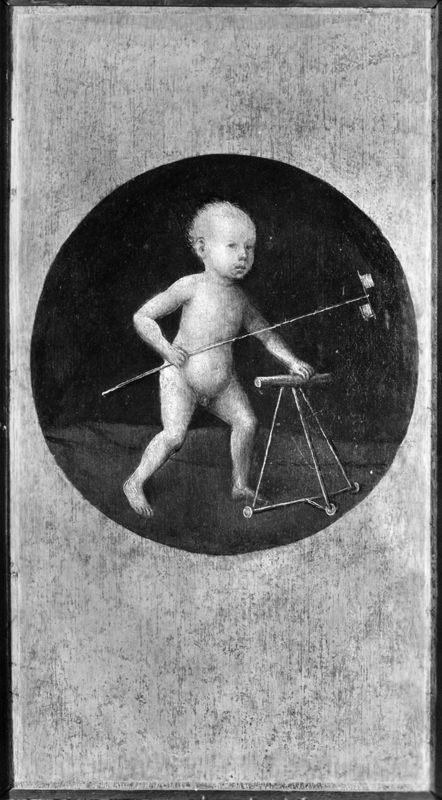 Portement de Croix (revers: Enfant au trotteur)